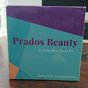 Eco Bamboo Facial Kit - Purple and Teal